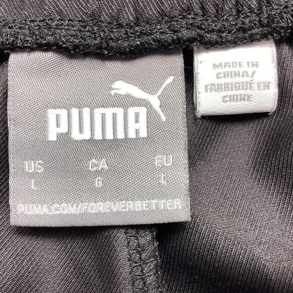Puma Track Pants Mens L Black Pink Amg Mercedes Benz Petronas Woven Athletic - Picture 9 of 11